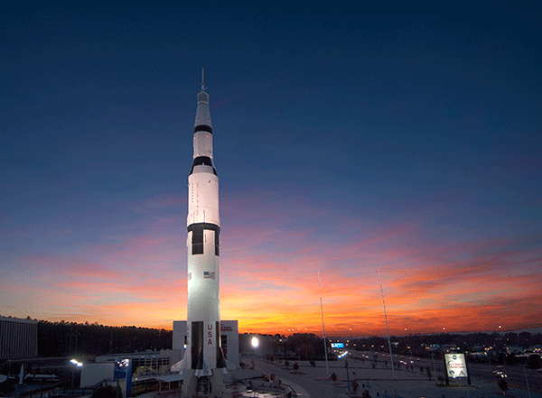 The U.S. Space and Rocket Center in Huntsville