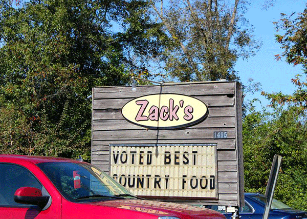 Zack's Family Restaurant wants its customers to feel like family. 