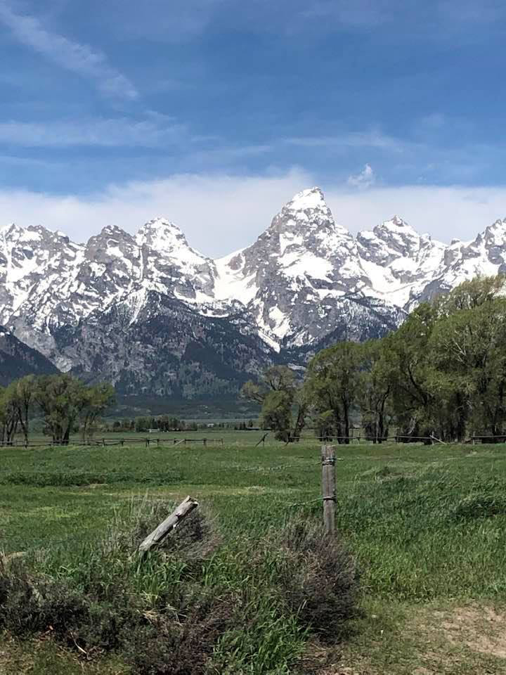 Grand Teton Mountain outside of Jackson, Wyoming, May 2020. SUBMITTED by Darrell Clark, Clanton.