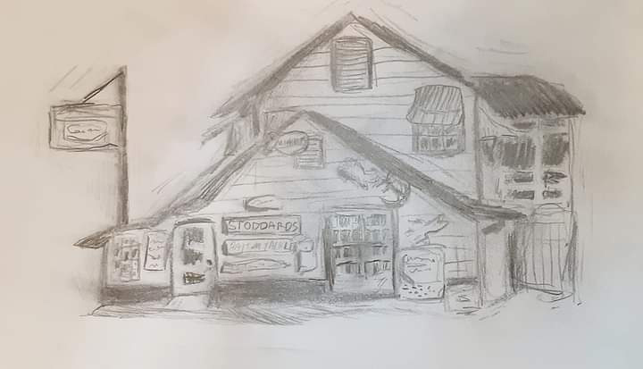 My daughter (Campbell Mead, age 15) drew this picture of Stoddard Bait & Tackle in Wetumpka. SUBMITTED BY Kelly Roberts, Wetumpka.
