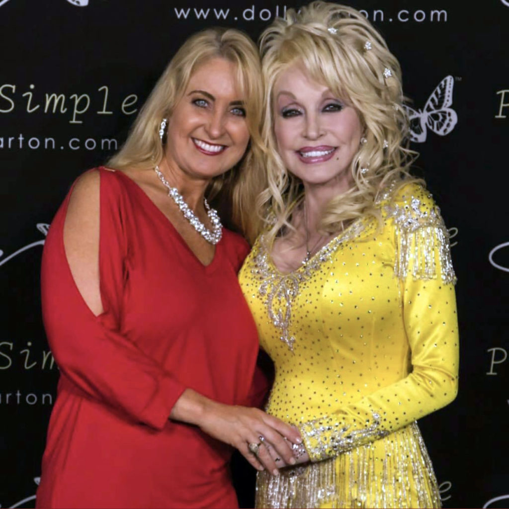 Backstage with Dolly Parton at a Pensacola concert in 2016. SUBMITTED by Jeanna Bulman, Orange Beach.