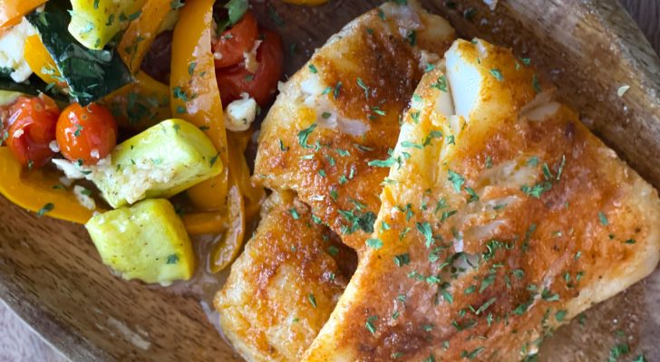 Delicious Pan Fried Cod-12